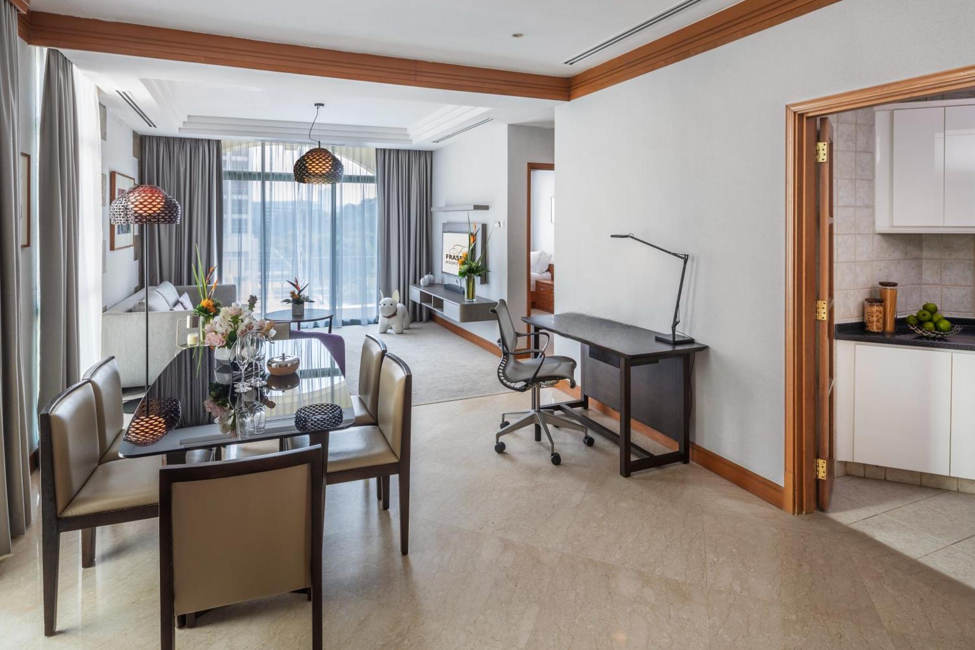 Fraser Place Robertson Walk Сингапур Екстериор снимка A suite at the Ritz-Carlton, DIFC