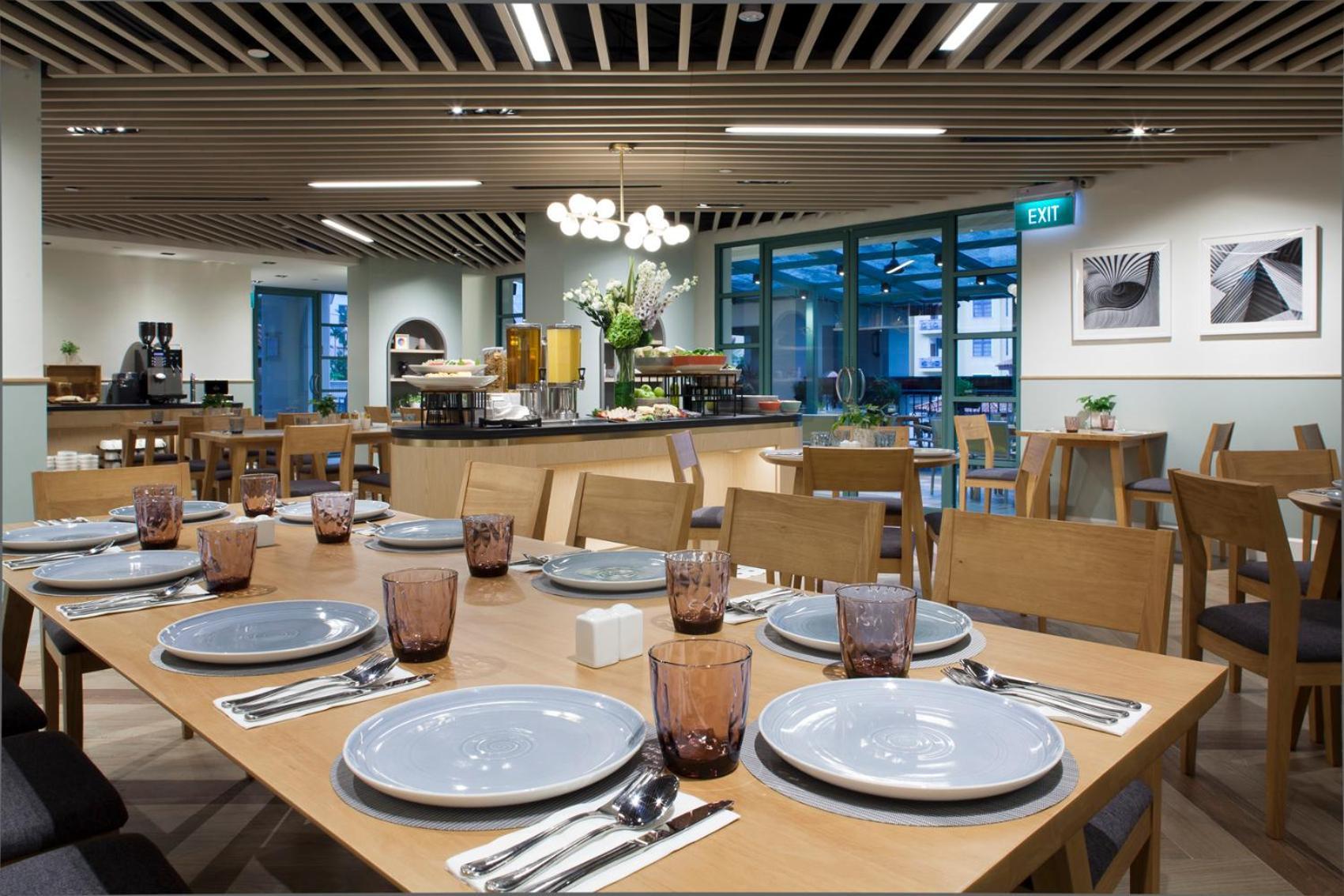 Fraser Place Robertson Walk Сингапур Екстериор снимка The dining room at the new building